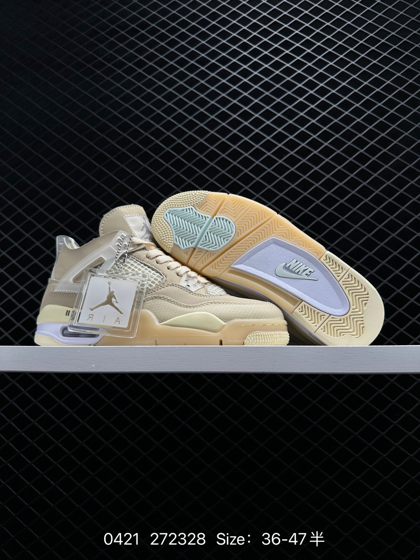 Off-White X Air Jordan 4 AJ4 x OW